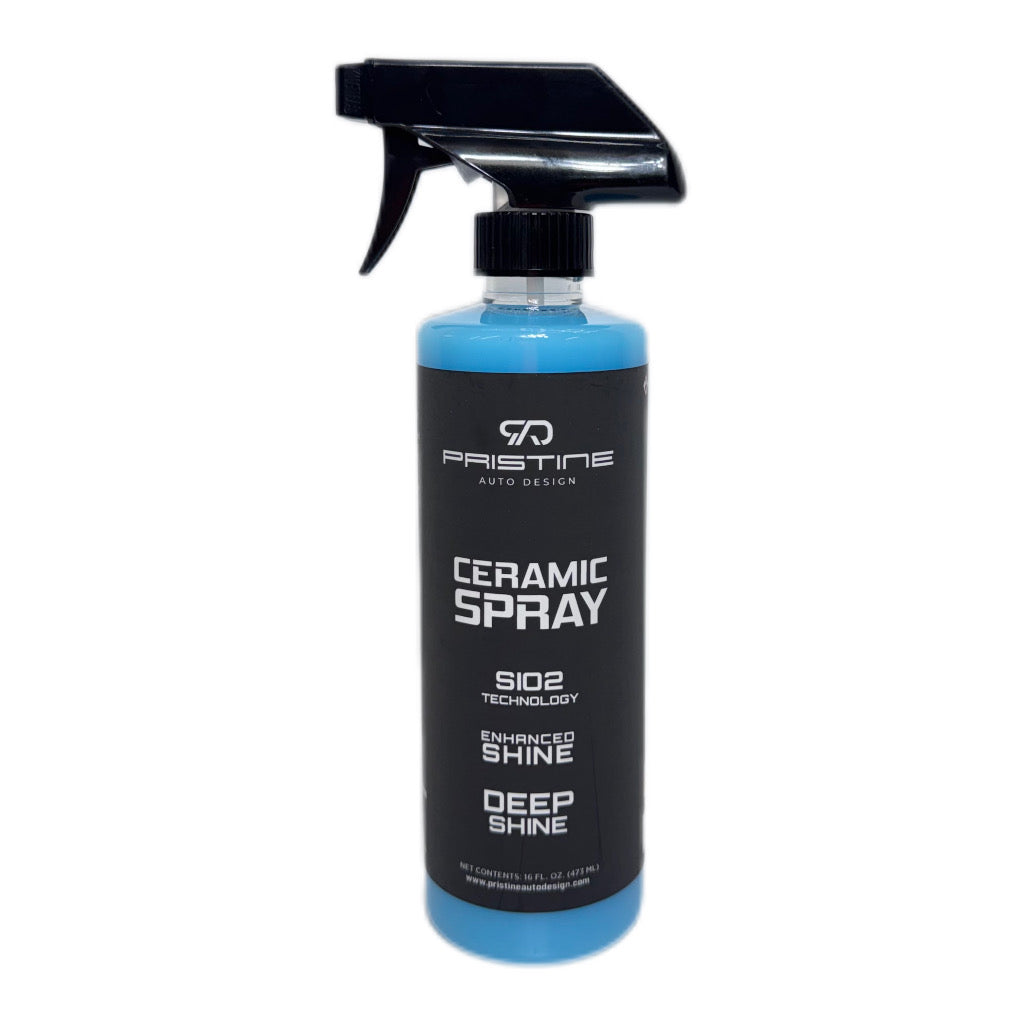 Pristine Ceramic Detail Spray 16 oz bottle with trigger sprayer